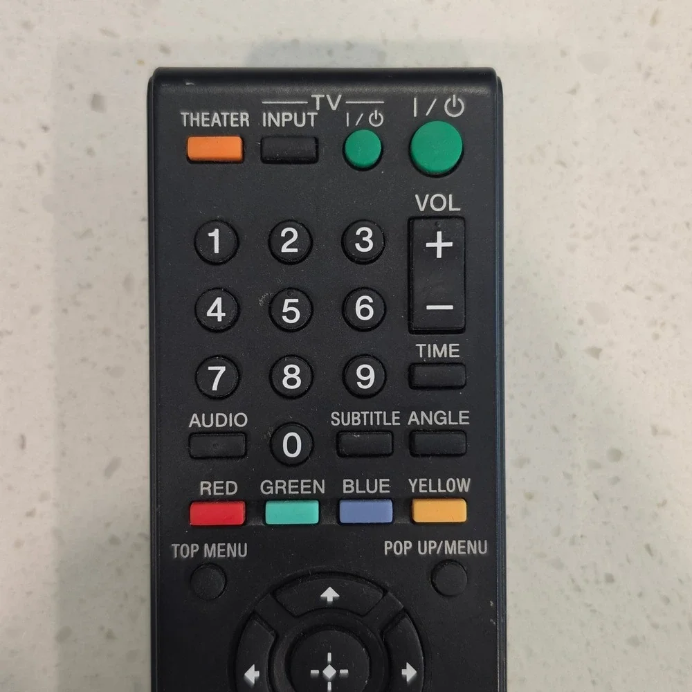 Sony RMT-B104A Blu-ray Disc Player Remote Control Black OEM Replacement